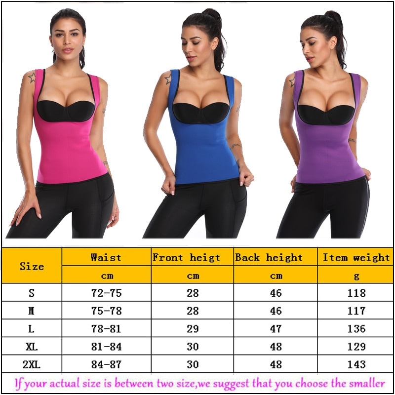 Women Sauna Vest